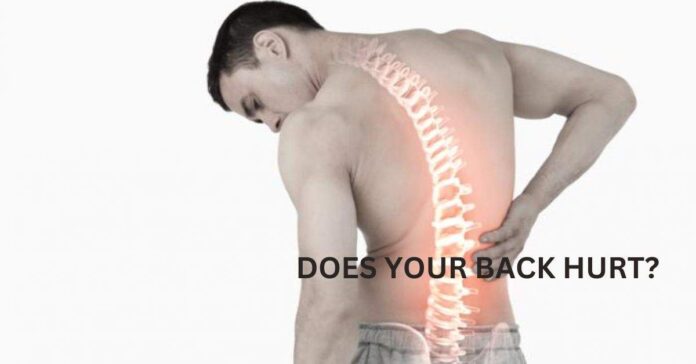 DOES YOUR BACK HURT?