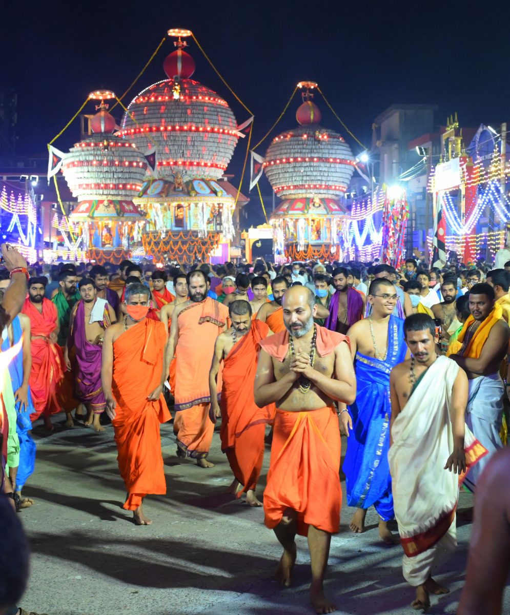 udupi Sri Krishna Temple paryaya